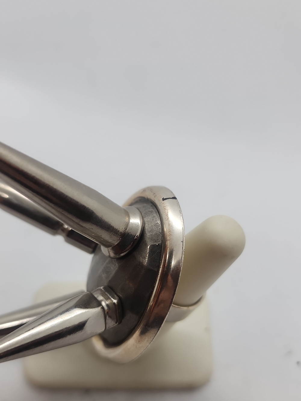 GASOLINE GLAMOUR DISCO SPIKE RING SILVER 🪩🪩🪩 - Picture 7 of 7